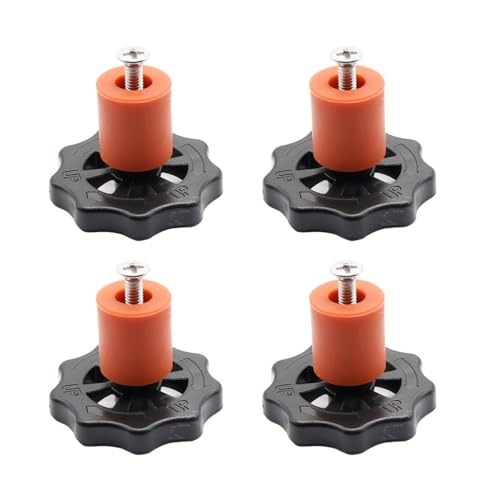 20 Stück M4/M3 x 18 mm Silikonsäulen-Festhalterungen for 3D-Drucker – hochstabile Hot-Bed-Silikon-Abstandshalter(M4*18MM) von EXOTUF