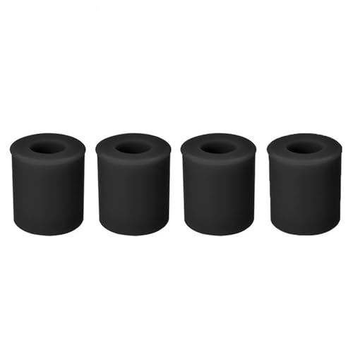 8 Stück 18 mm Silikon-Heißbett-Nivelliersäulen for 3D-Drucker – vibrationsdämpfende Plattform-Nivellierer(Black) von EXOTUF