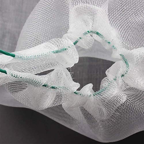 EXOTUF 50er-Packung Gartennetz-Barrierebeutel – 30 x 20 cm große Netzabdeckungen for Obst, Gemüse und Blumen – Schutz vor Insekten und Vögeln von EXOTUF