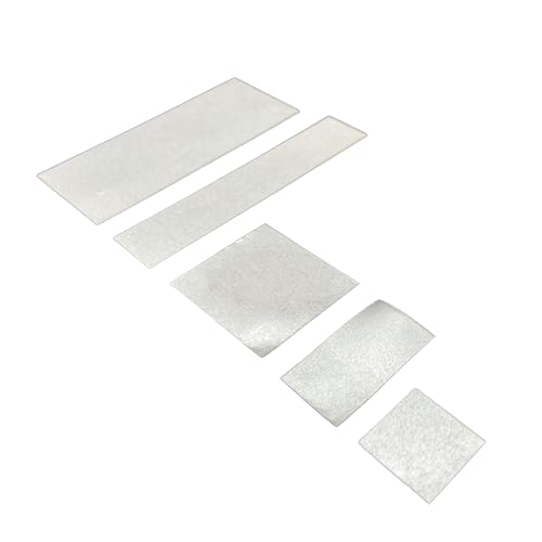 Piezoelektrischer PVDF-Dünnfilm – 28 µm Dicke, geteilte Ladeelektrode in mehreren Größen for Experimente | 1 Stück(2x10cm) von EXOTUF