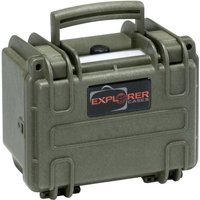 Explorer Cases - Outdoor Koffer 1913.G green with pick & pluck foam (b x h x t) 19 x 13 x 14 cm Oliv von EXPLORER CASES