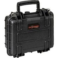 Explorer Cases - Outdoor Koffer 2712HL.B e black empty (b x h x t) 28 x 20 x 12 cm Schwarz 2712HL.B von EXPLORER CASES