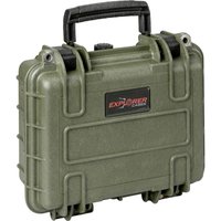 Explorer Cases - Outdoor Koffer 2712HL.G green with pick & pluck foam (b x h x t) 28 x 20 x 12 cm Ol von EXPLORER CASES