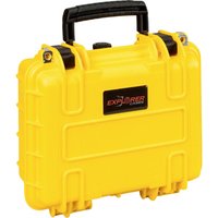 Explorer Cases - Outdoor Koffer 2712HL.Y e yellow empty (b x h x t) 28 x 20 x 12 cm Gelb 2712HL.Y e von EXPLORER CASES