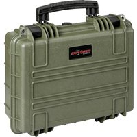 Explorer Cases - Outdoor Koffer 3815HL.G green with pick & pluck foam (b x h x t) 38 x 27 x 16 cm Ol von EXPLORER CASES