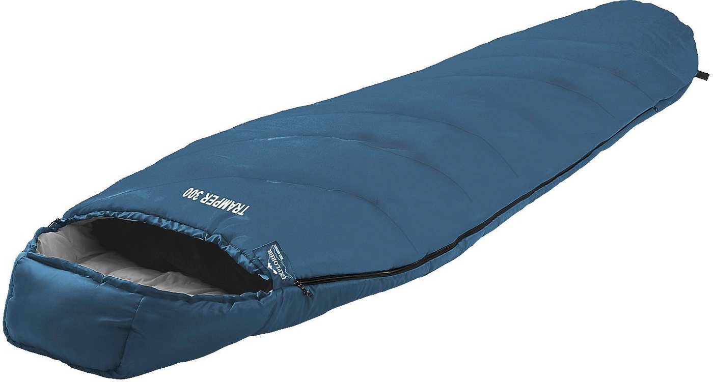 EXPLORER Mumienschlafsack Tramper 300 Camping Schlafsack 230x80x55cm Outdoor -16°C von EXPLORER