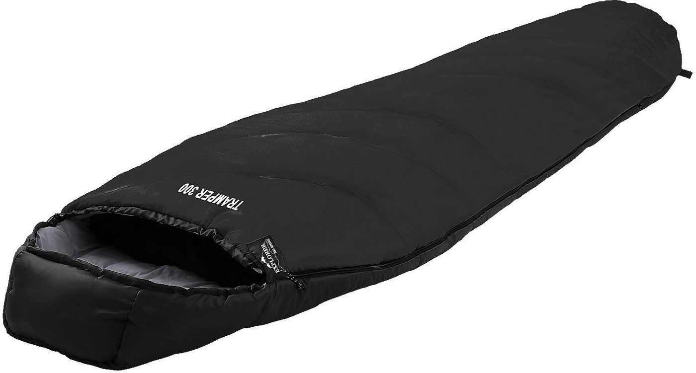 EXPLORER Mumienschlafsack Tramper 300 Camping Schlafsack 230x80x55cm Outdoor -16°C von EXPLORER