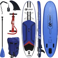 EXPLORER Stand-Up-Paddleset »Stream 10.2«, BxHxL: 85 x 15 x 310 cm - rot von EXPLORER