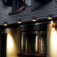 Dachrinnenleuchte Solarlampe anthrazit Wandlampe Klemme Außenleuchte Zaunlampe, Metall Kunststoff, LED warmweiß, L 16 cm, 4er Set Dachrinnenleuchte Solarlampe anthrazit Wandlampe Klemme Außenleuchte Zaunlampe, Metall Kunststoff, LED warmweiß, L 16 cm, 4er Set von EXPO BÖRSE