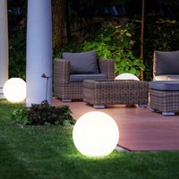 Kugelleuchte Solarleuchte Kugel Garten Solar led Gartendeko Solarkugel für Außen 20 cm, Leuchtdauer ca. 6-8 Stunden, h 62 cm, 2er Set Kugelleuchte Solarleuchte Kugel Garten Solar led Gartendeko Solarkugel für Außen 20 cm, Leuchtdauer ca. 6-8 Stunden, h 62 cm, 2er Set von EXPO BÖRSE