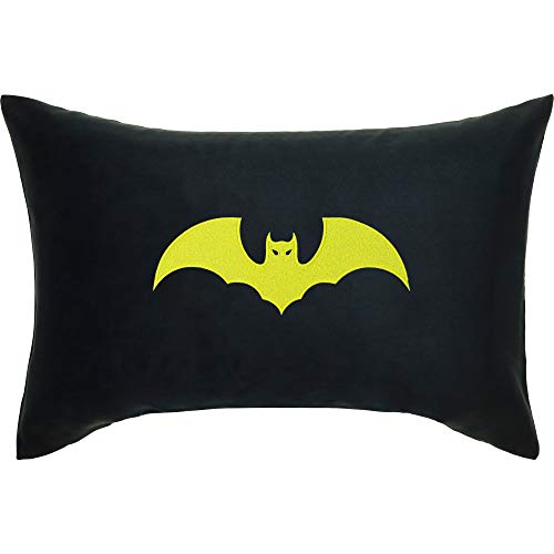 EXPRESS-STICKEREI Kissen - Filme Serien (Batman) 40x60cm inkl. Füllkissen und Stickerei von EXPRESS-STICKEREI