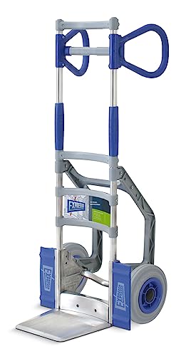 Vollmontierte EXPRESSO Alu Profi- Sackkarre klappbar AE27185142 / 120kg / pannensichere Räder/Schaufel L 24,5 x B 22 cm von EXPRESSO