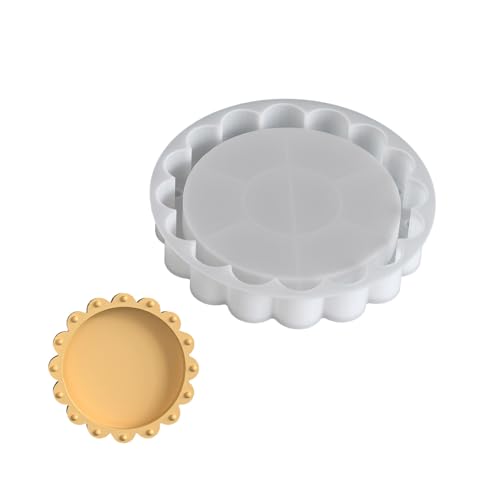 Dekorative Perlen-Silikonform für handgefertigte Harz-Tabletts, Süßigkeitenschalen und Bastelprojekte, Harzperlen-Vorlage Dekorative Perlen-Silikonform für handgefertigte Harz-Tabletts, Süßigkeitenschalen und Bastelprojekte, Harzperlen-Vorlage von EXQIOUR