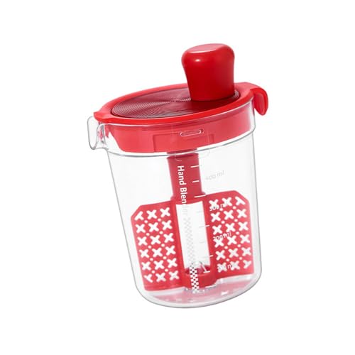 EXQIOUR Multifunktionaler Becher mit abgestufter Graduierung für zu Hause und im Freien, Milchmischbecher mit Filterplatte, Getränkemischbecher EXQIOUR Multifunktionaler Becher mit abgestufter Graduierung für zu Hause und im Freien, Milchmischbecher mit Filterplatte, Getränkemischbecher von EXQIOUR