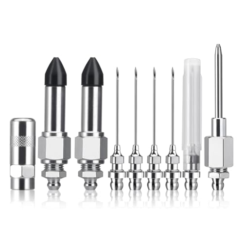Industrial Grades Fette Nadelaufsatz-Set Auslaufsicheres Design Geeignet mit Handschmierung für Mechaniker S Fette Düsenset Industrial Grades Fette Nadelaufsatz-Set Auslaufsicheres Design Geeignet mit Handschmierung für Mechaniker S Fette Düsenset von EXQIOUR