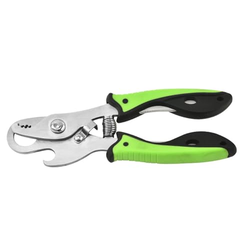 Schere zum Entfernen von Schneckenschwanzen, mit robustem Edelstahl und ergonomischem Gummigriff für einfache Handhabung, Stahlschneckenschere von EXQIOUR