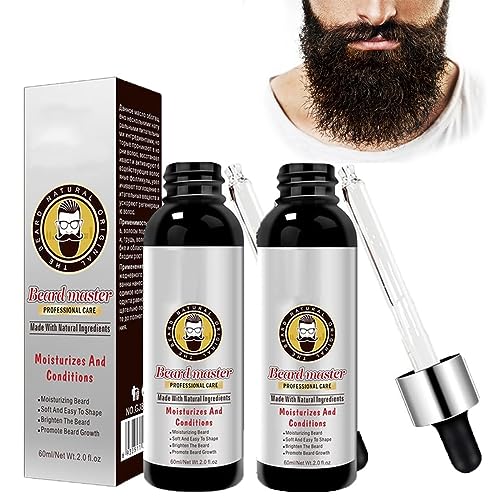 EXQST Beardmax Organic Oil Growers All Natural Beard Oil Bartöl Bartwachstumsserum Bartöl fördert das Haarwachstum im Gesicht von Männern von EXQST
