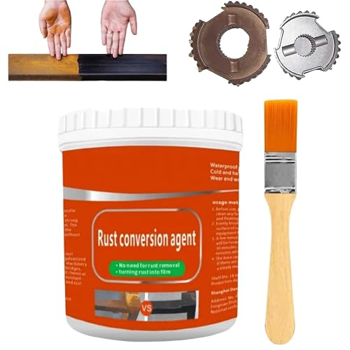 EXQST Rostentferner, Rostentfernungs- und Konversionsmittel für Metallfarbe, Rostkonvertierungsmittel, Entfernung und Konvertierung von Metallfarbe, Mehrzweck-Rostschutzfarbe von EXQST