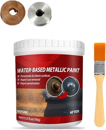 EXQST Rostentfernungs-Konvertierungsmittel, Metallbeschichtung, wasserbasiertes Metall-Rostentfernungsmittel, multifunktionales universelles Rostentfernungs-Konvertierungsmittel-Gel von EXQST
