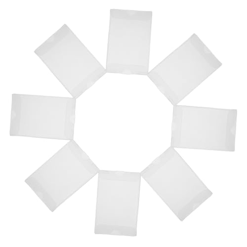 EXQUIMEUBLE 10 Stück Band-Aufbewahrungsbox Musikkassettenspeicher Kassetten-Organizer Kassettenhüllen Kassettengehäuse aus Kunststoff Klarsichtkassette Audiobandschutz PVC Transparent von EXQUIMEUBLE