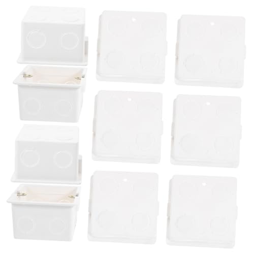 EXQUIMEUBLE 10 Stück Wandsteckdosenboxen PVC Unterputz Steckdosenmontagekästen Sicher und Praktisch für Zuhause und Büro und Korrosionsbeständig Zufällige Farbe Zufällige Farbe EXQUIMEUBLE 10 Stück Wandsteckdosenboxen PVC Unterputz Steckdosenmontagekästen Sicher und Praktisch für Zuhause und Büro und Korrosionsbeständig Zufällige Farbe Zufällige Farbe von EXQUIMEUBLE
