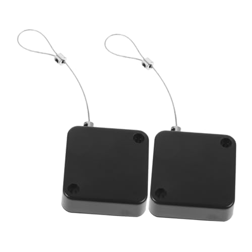 EXQUIMEUBLE 2 Stück Automatische Einziehbare Kabelbox aus Edelstahl mit Diebstahlschutz Stahlseil mit Schlössern Robustes Sicherheitsschloss für Büro und Zuhause Platzsparend Langlebig EXQUIMEUBLE 2 Stück Automatische Einziehbare Kabelbox aus Edelstahl mit Diebstahlschutz Stahlseil mit Schlössern Robustes Sicherheitsschloss für Büro und Zuhause Platzsparend Langlebig von EXQUIMEUBLE