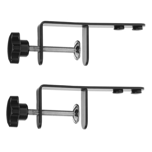 EXQUIMEUBLE 2 Stück Schwerer Desktop pegboard halter aus Eisen mit Stabilen Tischrohrständern und Robusten Klemmen für Werkstatt Büro und Heimorganisation EXQUIMEUBLE 2 Stück Schwerer Desktop pegboard halter aus Eisen mit Stabilen Tischrohrständern und Robusten Klemmen für Werkstatt Büro und Heimorganisation von EXQUIMEUBLE