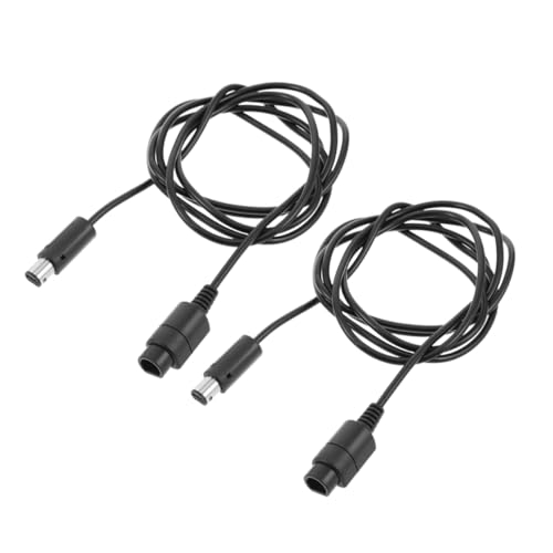 EXQUIMEUBLE 2 Stück Verlängerungskabel für Game Controller Flexibles Gaming Kabel für Multi Verbindung Nahtlose Datenübertragung Erweiterten Spielbereich von EXQUIMEUBLE