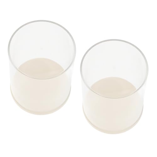 EXQUIMEUBLE 2stücke Stapelbare Transparente Vitrine Mit Deckel Für Figuren Und Kleine Dekoartikel Staubschutz Und Praktische Aufbewahrung Für Sammlerstücke Und Miniaturen von EXQUIMEUBLE