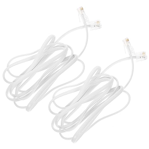 EXQUIMEUBLE 2Stücke Adapter Telefon Ethernet Adapter Stabile Verbindung für DSL Router und Internetversorgung Langlebig und Einfach zu Verwenden EXQUIMEUBLE 2Stücke Adapter Telefon Ethernet Adapter Stabile Verbindung für DSL Router und Internetversorgung Langlebig und Einfach zu Verwenden von EXQUIMEUBLE