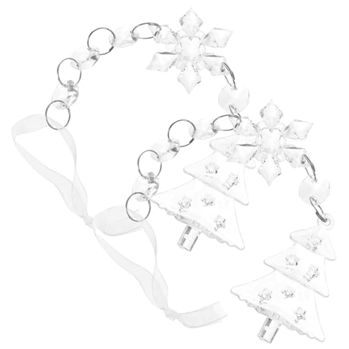 EXQUIMEUBLE 2stücke Weihnachtsbaum Ornament Transparent Schneeflocken Dekoration Für Weihnachtsbaum Fenster Und Party Langlebige Xmas Für Festliche Stimmung EXQUIMEUBLE 2stücke Weihnachtsbaum Ornament Transparent Schneeflocken Dekoration Für Weihnachtsbaum Fenster Und Party Langlebige Xmas Für Festliche Stimmung von EXQUIMEUBLE