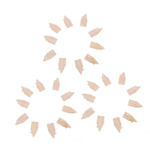 EXQUIMEUBLE 3 Saiten Teilige wasserdichte Origami Faltfigur Girlande Vorgefaltete Japanische Papierfiguren Wetterfeste Dekoration für Hochzeiten Outdoor-Party-Backdrop Langlebige von EXQUIMEUBLE