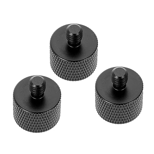 EXQUIMEUBLE 3Stücke Mikrofonhalter Adapter Schraubengewindeadapter Zubehör für Stative Kameras und Videolampen Hochwertige Konvertierung für Mikrofonständer von EXQUIMEUBLE