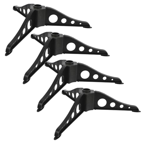 EXQUIMEUBLE 4 Stück Teiliges Stabiler Weihnachtsbaumhalter aus Robustem Abs für Künstliche Weihnachtsbäume Abnehmbarer Grüner Baumständer mit Höhe und Mittelöffnung Zuverlässiger von EXQUIMEUBLE