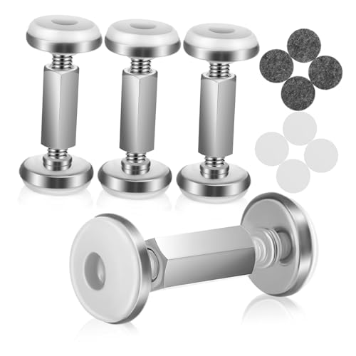EXQUIMEUBLE 4Stücke Kopfteil Shake Werkzeug Einstellbarer Bettstabilisator Möbelstabilisator für Wand Geräusche und Sorgt für Stabile Fixierung von EXQUIMEUBLE
