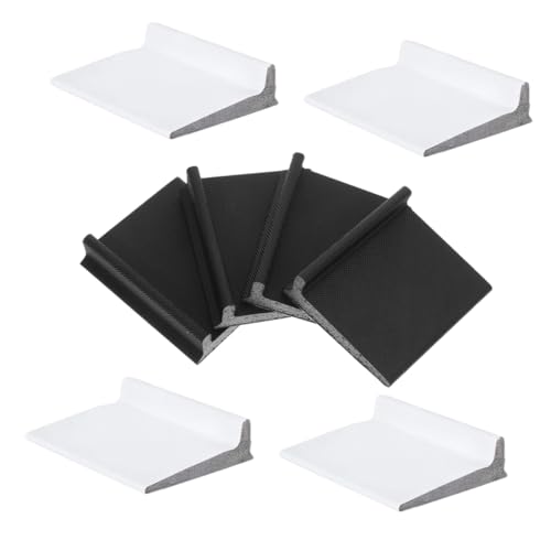 EXQUIMEUBLE 8 Stück Teiliges Selbstklebendes Tür Ecken Dichtungsset Staubschutz Geräuschisolierung Einfache Installation für Türrahmen und Garagentore EXQUIMEUBLE 8 Stück Teiliges Selbstklebendes Tür Ecken Dichtungsset Staubschutz Geräuschisolierung Einfache Installation für Türrahmen und Garagentore von EXQUIMEUBLE