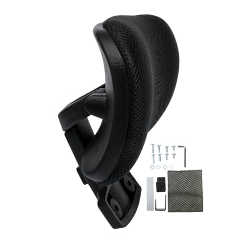 EXQUIMEUBLE Kopfstützenkissen Für Bürostuhl Höhenverstellbar Ergonomisches Design Weicher Lindert Nackenschmerzen von EXQUIMEUBLE