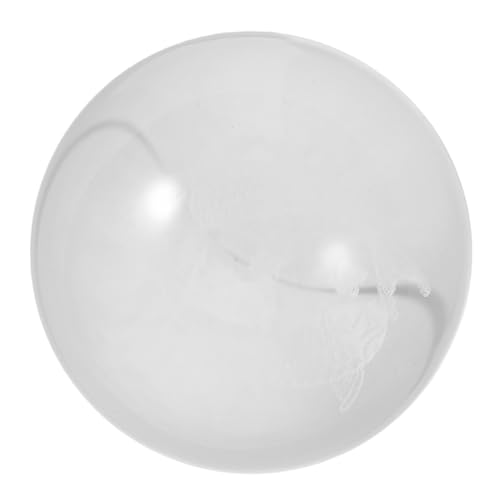 EXQUIMEUBLE Dekorativer Kugelbrunnen mit Fischmuster für Aquarienaccessoires Tischdeko für Entspannendes Ihrem Zuhause von EXQUIMEUBLE