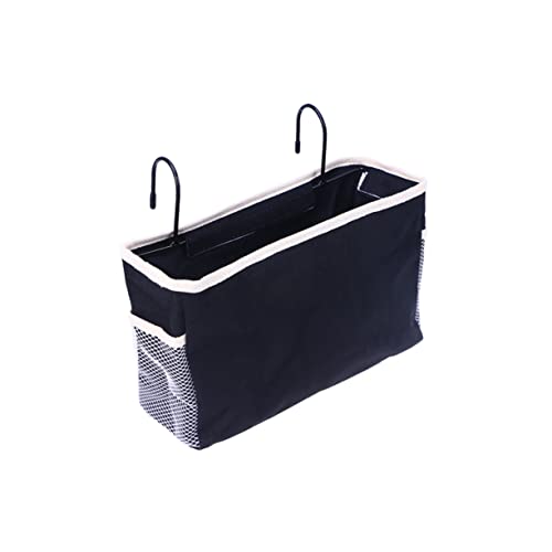 EXQUIMEUBLE Filzstoff Nachttisch-Aufbewahrungstasche Organizer Hängecontainer Netz Mit Großem Fassungsvermögen Für Handy Bücher Wasserflasche Im Bett Studentenwohnheim Auto Sofa von EXQUIMEUBLE