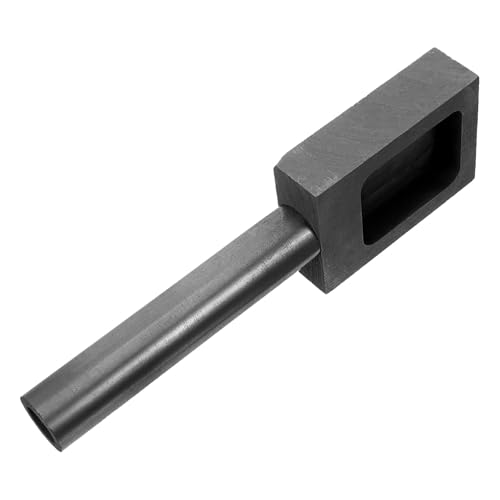 EXQUIMEUBLE Graphit Gussform für Metallgießen Langlebige Silbergussform Hitzebeständig mit Hoher Wärmeleitfähigkeit Geeignet für Schmelzofen und Metallbarren Energiesparend und Verschleißfest von EXQUIMEUBLE