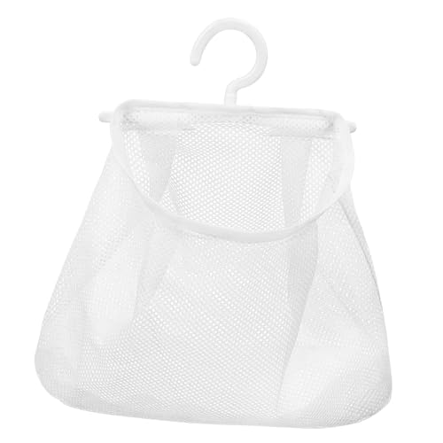 EXQUIMEUBLE Hängende Netzaufbewahrungstasche Multifunktionale Tasche Für Wäscheklammern Küche Und Badezimmer Strapazierfähiges Und Waschbares Design in Weiß Zum Organisieren Von Haushaltsgegen EXQUIMEUBLE Hängende Netzaufbewahrungstasche Multifunktionale Tasche Für Wäscheklammern Küche Und Badezimmer Strapazierfähiges Und Waschbares Design in Weiß Zum Organisieren Von Haushaltsgegen von EXQUIMEUBLE