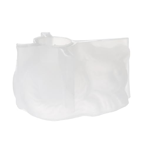 EXQUIMEUBLE Katzen Silikonform Betonstatuenformen Form Für Zement Pflanzgefäß Zement Blumentopfformen DIY Zementformen Silikon Beton Pflanzgefäßform Silikon Pflanzgefäßform Kieselgel von EXQUIMEUBLE
