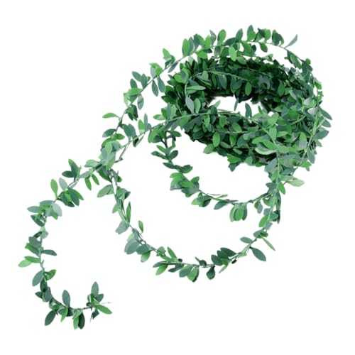 EXQUIMEUBLE Künstliche Grüne Girlande Flexibel Vielseitige Dekoration Hochzeit Party DIY Haarschmuck von EXQUIMEUBLE