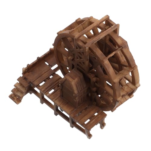 EXQUIMEUBLE Mini Wasserrad für Aquarien Wasserbewegung mit Rotierendem für Fischbecken und Zen Garten aus Hochwertigem Resin Dynamische Wasserfeatures EXQUIMEUBLE Mini Wasserrad für Aquarien Wasserbewegung mit Rotierendem für Fischbecken und Zen Garten aus Hochwertigem Resin Dynamische Wasserfeatures von EXQUIMEUBLE