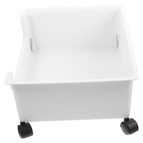 EXQUIMEUBLE Mobiler Buchaufbewahrungsbehälter mit Stabiler Organizer für Schüler und Kinderzimmer Kompakter Aufbewahrungsbox für Bücher und Kleinteile Weiß EXQUIMEUBLE Mobiler Buchaufbewahrungsbehälter mit Stabiler Organizer für Schüler und Kinderzimmer Kompakter Aufbewahrungsbox für Bücher und Kleinteile Weiß von EXQUIMEUBLE