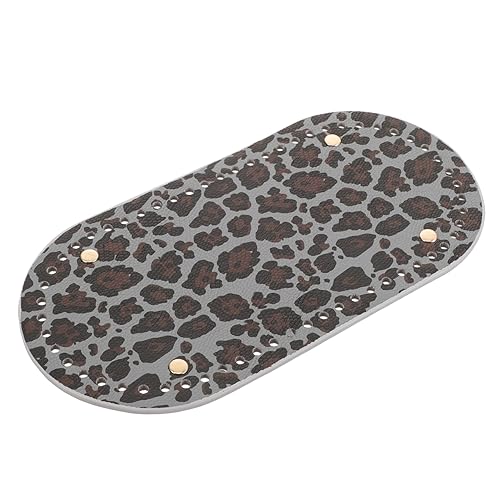 EXQUIMEUBLE PU Leder Taschenboden mit Loch Ovaler DIY Bag Shaper Leichtes Robustes Basiselement für Handgefertigte Strick und Häkelhandtaschen für Reparatur und Neuanfertigung EXQUIMEUBLE PU Leder Taschenboden mit Loch Ovaler DIY Bag Shaper Leichtes Robustes Basiselement für Handgefertigte Strick und Häkelhandtaschen für Reparatur und Neuanfertigung von EXQUIMEUBLE