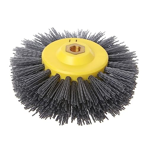EXQUIMEUBLE Polierbürste Schleifrad Schleifwerkzeug Hochwertige Drahtbürste Polierscheibe für Elektrowerkzeuge Rotationsmaschinen zur Reinigung Entrosten Oxidschichtentfernung von EXQUIMEUBLE