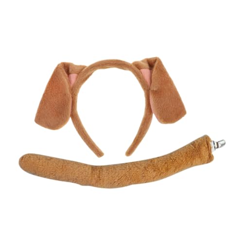 EXQUIMEUBLE Puppy Headband und aus Weichem Material Niedliche Hundekostüm Requisite für Cosplay und Party Bequemes Tragen Leichtes Accessoire für Hunde Fans und Kostümfreunde EXQUIMEUBLE Puppy Headband und aus Weichem Material Niedliche Hundekostüm Requisite für Cosplay und Party Bequemes Tragen Leichtes Accessoire für Hunde Fans und Kostümfreunde von EXQUIMEUBLE