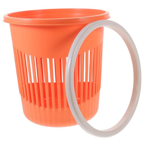 EXQUIMEUBLE Runder Abfalleimer ohne Deckel aus Robustem PP Großer Müllbehälter für Wohnzimmer Schlafzimmer Büro Stabiler Praktischer Papierkorb für Saubere Ordentliche Wohn Arbeitsbereiche EXQUIMEUBLE Runder Abfalleimer ohne Deckel aus Robustem PP Großer Müllbehälter für Wohnzimmer Schlafzimmer Büro Stabiler Praktischer Papierkorb für Saubere Ordentliche Wohn Arbeitsbereiche von EXQUIMEUBLE