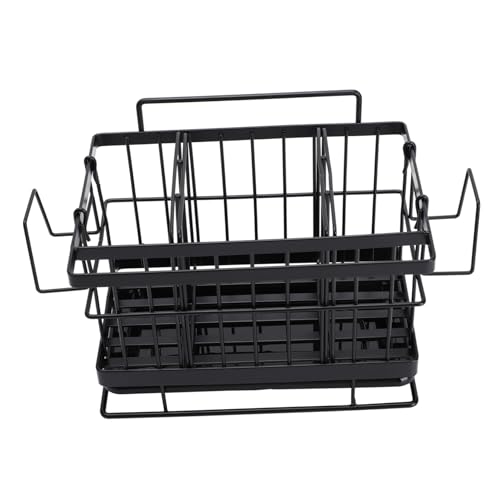 EXQUIMEUBLE Verstellbarer Lappenständer Aus Staubtuch-abflusskorb Abflusskorb Für Küche Wandmontierter Lappenhalter Einstellbare Arbeitsplatte Rack von EXQUIMEUBLE